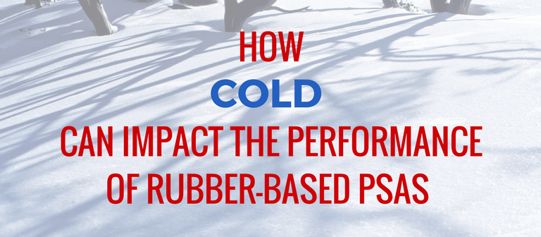 How Cold Affects Rubber-Based, Double-Sided Tape Performance
